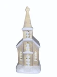 Burton + Taupe White Snowy Ceramic Medium Christmas Led Light New. Fixed Price $27.20.