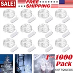 20 Led 6.6FT Battery Operated Copper Wire String Lamp Fairy Lights Wholesale Lot. Fixed Price $86.19.