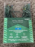 Holiday Living 35CT 8 Function Multicolor Lights Led Battery Operated Timer. Fixed Price $8.00.