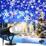 Aksda Snowflake Christmas Projector Lights Outdoor, 2025 Upgraded Double Head,. Fixed Price $43.75.