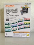 Sylvania Stay-lit Platinum 200 Led Mini Lights Indoor/outdoor, W/remote Control. Fixed Price $26.99.