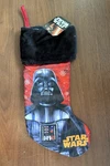 Official Disney Star Wars Darth Vader Hanging Christmas Holiday Stocking Nwt. Fixed Price $8.00.
