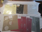 Lot 10 Close To My Heart Laser Cut Paper Christmas Ornaments Scrapbook Free Ship. Fixed Price $19.99.