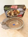 Vtg Mikasa Studio Nova Christmas Treasure Holiday Candy Nut Treat Bowl Dish 6.5". Fixed Price $32.99.