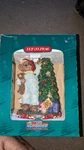 Atico International Christmas Bear And Tree Figurine Original Box Nice Condit. Fixed Price $37.99.