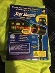 Telebrands Star Shower Laser Lights Projector. Fixed Price $35.00.