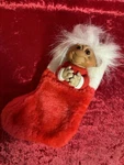 Vintage Norfin Troll Christmas Stocking. Fixed Price $24.99.