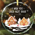 Facraft Neighbor Christmas 3.15 Inches, 1-13 Wish You Lived Next Door. Fixed Price $12.35.