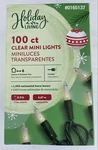 Holiday Living 100 Ct-clear Mini Lights Indoor/outdoor Christmas Price Per Box. Fixed Price $11.99.