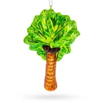 Tropical Coconut Tree Blown Glass Ornament. Fixed Price $13.86.