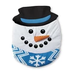 New Ginsey Christmas Snowman Toilet Lid Cover W/ 3D Plush Carrot Nose - Festive. Fixed Price $9.95.
