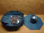 Hearth & Harbor Containerhard Shell Christmas Bag With Interior POCKETS,24",BLUE. Fixed Price $29.99.
