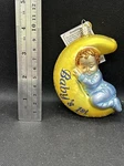 Old World Christmas "dreamtime" Ornament-glass Baby Boy Blue. Fixed Price $12.00.