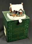 Vintage Thomas Kinkade Light Up Stocking Hanger - Christmas Welcome #29901. Fixed Price $44.99.