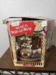 Mr. Christmas Musical Merry-go-round Special Edition 1995 Target Works Great. Fixed Price $95.00.