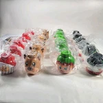 24 Pack Christmas Character Sippy Cups Straw Santa Snowman Reindeer Elf Kids New. Fixed Price $28.99.