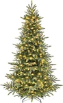 7.5FT Pre-lit Aspen Fir Christmas Tree With 550 Led Lights For Holiday Decor. Fixed Price $166.99.