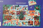 Through The Christmas Market Advent Calendar 1200PC Jigsaw Puzzle 24 Day Set New. Fixed Price $15.60.