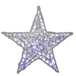 Hofert 24 In. Pre-lit Led Spun Glass Hanging Star Christmas Decoration. Fixed Price $17.69.