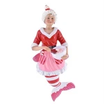 December Diamonds Mermaid Santas Head Baker Christmas Ornament 5555430. Fixed Price $39.99.