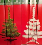 Christmas Tree Table Top 18 Inch With Stand New Choice Color Green White. Fixed Price $9.77.
