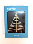 Nambe Christmas Tree Ornament Silver And Gold Plated New In Box. Fixed Price $21.99.