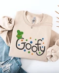 Embroidered Disney Goofy Autograph Sweatshirt,. Fixed Price $42.50.