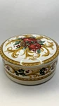 Vintage Mikasa Holiday Orchard Covered Lidcandy Trinket Dish Box Christmas Japan. Fixed Price $29.99.