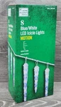 Home Accents Lightshow 7FT 8 Motion Led Icicle White Blue Christmas New. Fixed Price $23.49.