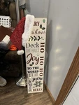 Christmas Holiday Seasonal Light Up Wooden Stand 3 Tall X 8 Wide Welcome Decor. Fixed Price $35.00.