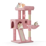Monibloom 36" Cat Tree Tower W/ Condo, Scratching Post & Toy Ball. Fixed Price $92.17.