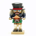 German Christmas Nutcracker Black Forester Cuckoo Clock - 270CM / 10.6INCH. Fixed Price $282.41.