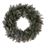 Vickerman 24" Green Frosted Douglas Fir Artificial Unlit Wreath. Fixed Price $81.84.