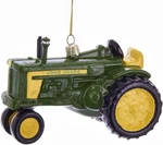 John Deere Glass 720 Tractor Christmas Ornament. Fixed Price $29.95.