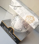 Ganz Luxurylite Led Realistic Flickering Candle Glass Ball Etched Trees & Snow. Fixed Price $19.95.