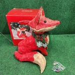 Wondershop Lit Sisal Fox 19.5 Tall Indoor/outdoor Christmas Box Read. Fixed Price $99.99.