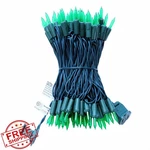 Jinbest 100 Led Green Christmas Lights 35FT Wire Outdoor. Fixed Price $34.99.