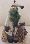 Williraye Studio Christmas Delivery Santa Claus Tree Cardinals Girl 2003 11. Fixed Price $64.00.