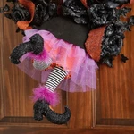 New! Raz Imports 15" Halloween Witch Butt-legs-shoe Pick/stake Wreath/tree Decor. Fixed Price $29.99.