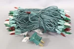 Vickerman Mini Set Features 100 Bulbs 46', Red/white/green. Fixed Price $21.60.