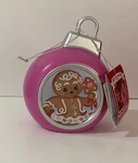 Mr Christmas 5" Mini Pink Gingerbread Ornament. Fixed Price $13.99.