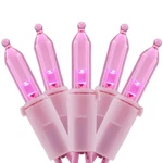 Yuletime 200 Pink Led Christmas Lights, 66 Feet Wire Certified Commer.... Fixed Price $48.05.