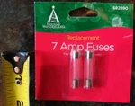 (5) Ea Noma Holiday Wonderland 101F-88 2 Pack Amp C-7 C-9 Replacement Fuses. Fixed Price $18.99.