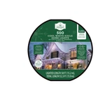 500-COUNT Cool White Led Dome Icicle Christmas Lights, 52.3'. Fixed Price $49.95.