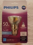 Philip Led 50 W Light Bulb. Fixed Price $19.00.