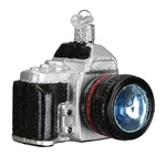 Old World Christmas Camera Glass Blown Ornament For Tree,. Fixed Price $40.99.