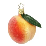 Inge Peach Fruit Food German Glass Christmas Ornament Decoration Free Box. Fixed Price $34.98.