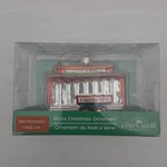 Kurt Adler Glass Ornament For Christmas Tree, San Francisco Cable Car. Fixed Price $9.81.