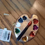 Bronners Of Frankenmuth, Mi Christmas Acrylic Ornament Paint Pallet With Box. Fixed Price $10.00.