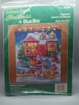 Bucilla Christmas Jeweled Advent Calendar 32256 Santa's House. Fixed Price $69.99.